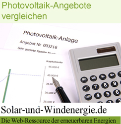Photovoltaik Angebote vergleichen